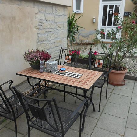 Pension Am Werder Bernburg Esterno foto